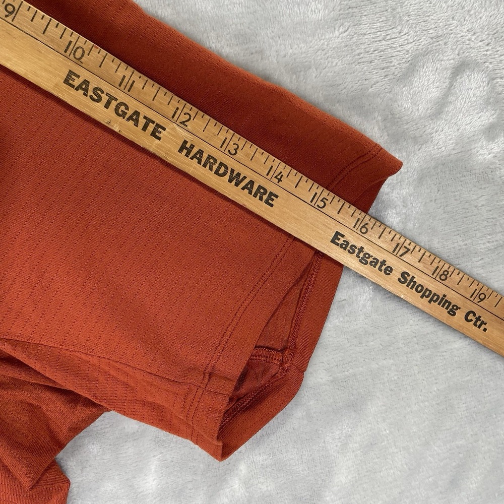 Lululemon T-Shirt mens XXL License To Train Crew Neck Orange - Picture 9 of 14